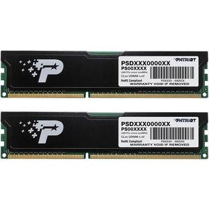 Patriot Signature Line 16GB 2 x 8GB DDR3 1600 PC3 12800 Desktop Memory Model PSD316G1600KH