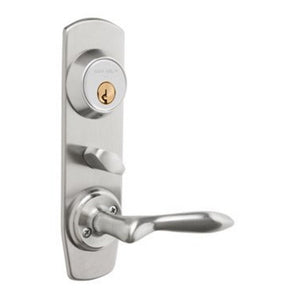 Assa Abloy Entré D12-B1 Lock Set, Matte Chrome