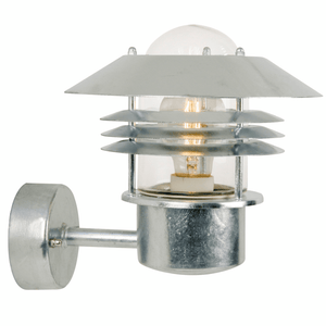 Nordlux Vejers E27 220mm Galvanized Outdoor Wall Lamp