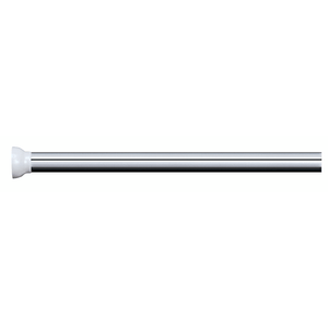 Shower Curtain Rod Magic 75-125cm, Glossy Metal