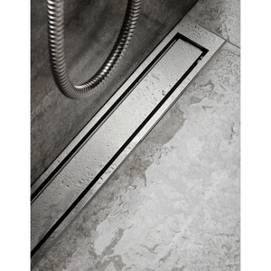 Unidrain Line 1003 Floor Drain Fixture 700mm with Two Wall Flanges