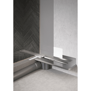 Unidrain Line 1003 Floor Drain Fixture 700mm with Two Wall Flanges