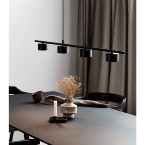 Nordlux Clyde Pendant Lamp 4x5W 350lm 2700K, Black