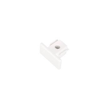 Hide-a-lite LiteTrac End Piece 1-Phase, White