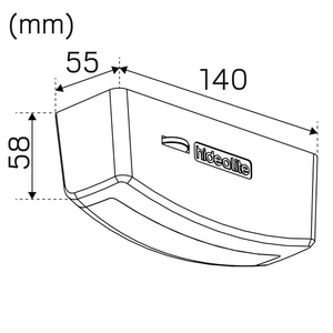 Cabinet Luminaire Hide-a-lite Kloss IP20, 6.5W 3000K 230V, White