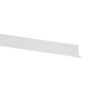 Elfa Carrier Rail Cover, White