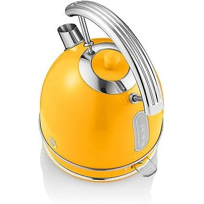 SWAN Retro STP7050YELNEU Toaster and Kettle Set Yellow, 850 Watt, 2 Slots