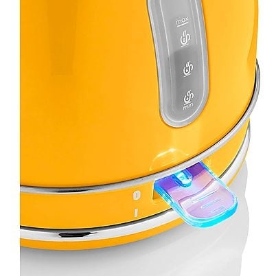 SWAN Retro STP7050YELNEU Toaster and Kettle Set Yellow, 850 Watt, 2 Slots