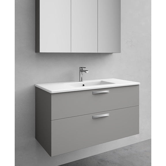 Noro City 1000 Sink Cabinet, Grey Matt
