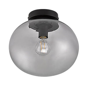 Nordlux Alton E27 275mm Ceiling Light, Black