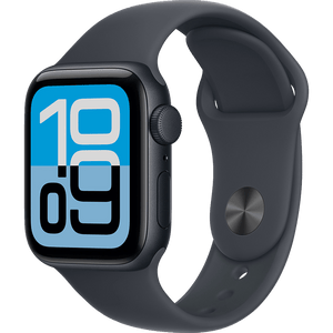 Apple Watch SE 3 40mm GPS Midnight Alum Case with Sport Band S/M