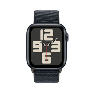 Apple Watch SE GPS 44mm Midnight Blue Aluminum Case and Midnight Blue Sport Loop MREA3