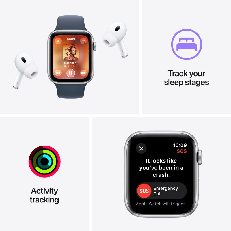 APPLE WATCH SE 44mm Midnight Aluminium GPS