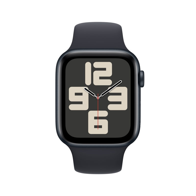 Apple Watch SE 2nd Gen GPS + Cellular, 44mm Midnight Aluminum Case with Midnight Sport Band