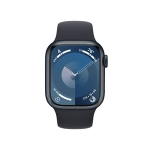 Apple Watch Series 9 GPS + Cellular 45mm Midnight Blue Aluminum Case and Midnight Blue Sport Band, M/L MRMD3
