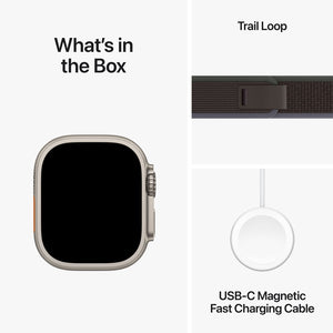 Apple Watch Ultra 2 49mm Titanium Trail Loop