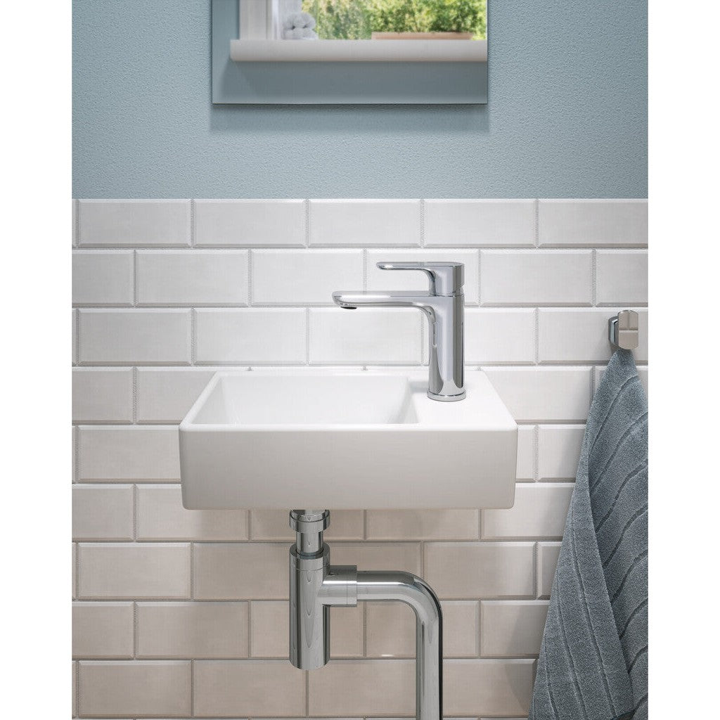 Artic Small 4G36 Washbasin For Bolt Mounting, 36 cm, White