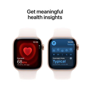 Apple Watch Series 11 GPS 46mm Rose Gold Alum Case with Sport Band - M/L