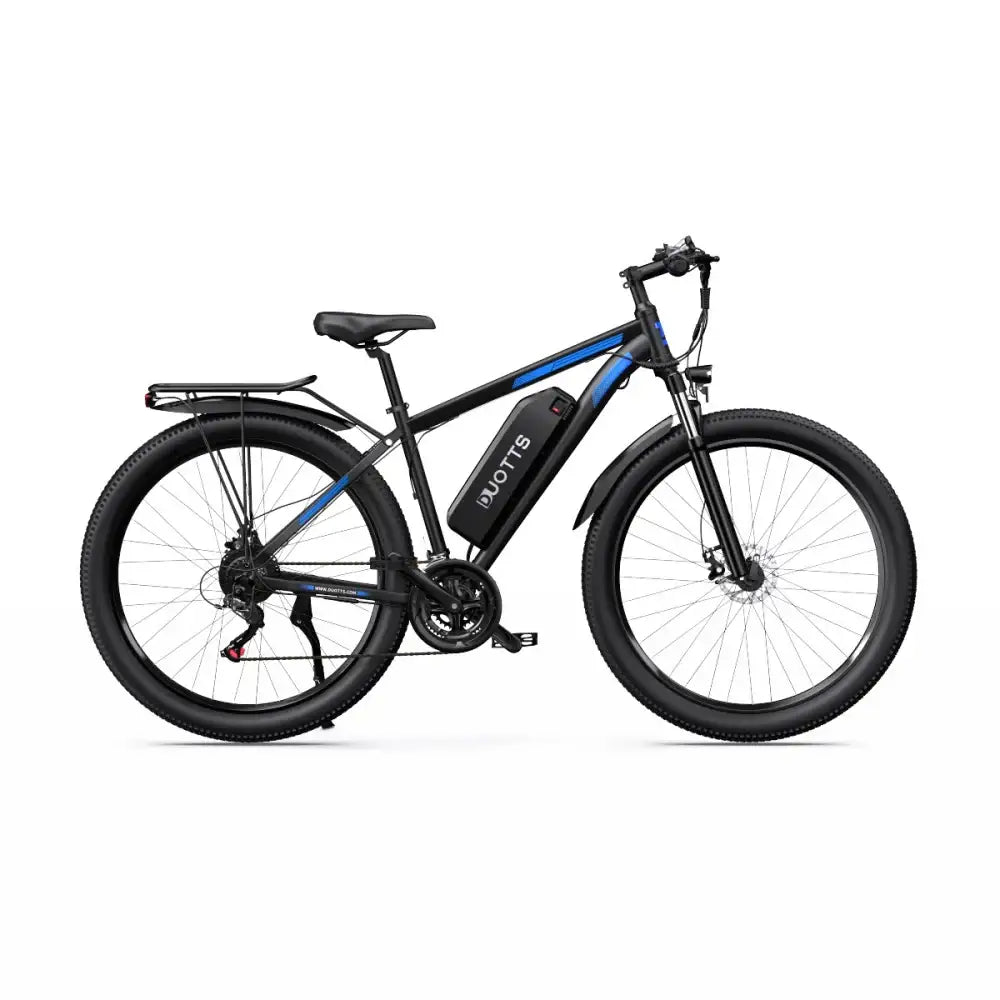 Duotts C29 750W 29" Electric Mountain Bike, 720Wh, 48V, Black/Blue