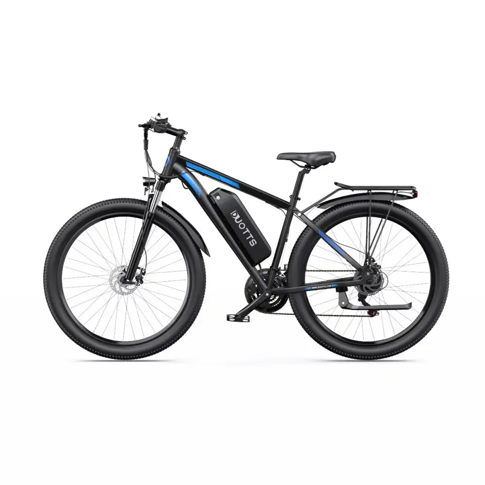 Duotts C29 750W 29" Electric Mountain Bike, 720Wh, 48V, Black/Blue