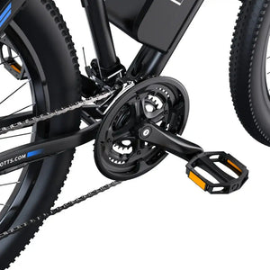 Duotts C29 750W 29" Electric Mountain Bike, 720Wh, 48V, Black/Blue