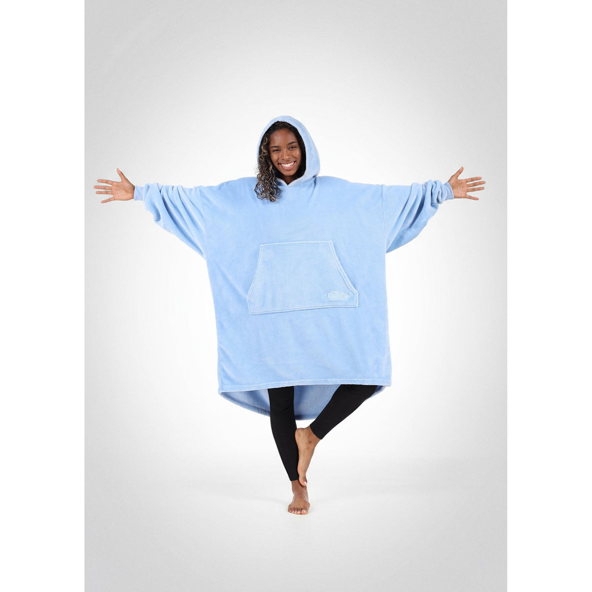 The Comfy Dream Wearable Blanket Hoodie, Denim
