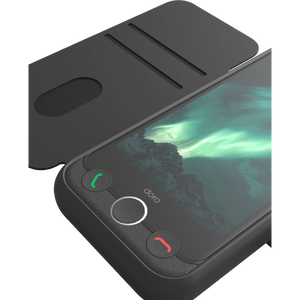 Doro Aurora A11 Wallet Case, Graphite