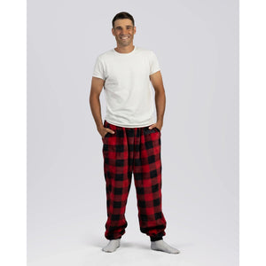 The Comfy Dream Pants Lounge Pants, Red Plaid