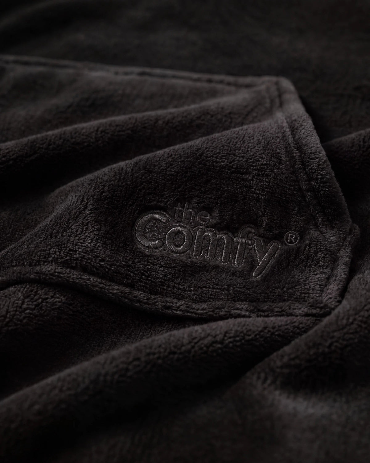 The Comfy Dream Wearable Blanket Hoodie, Black