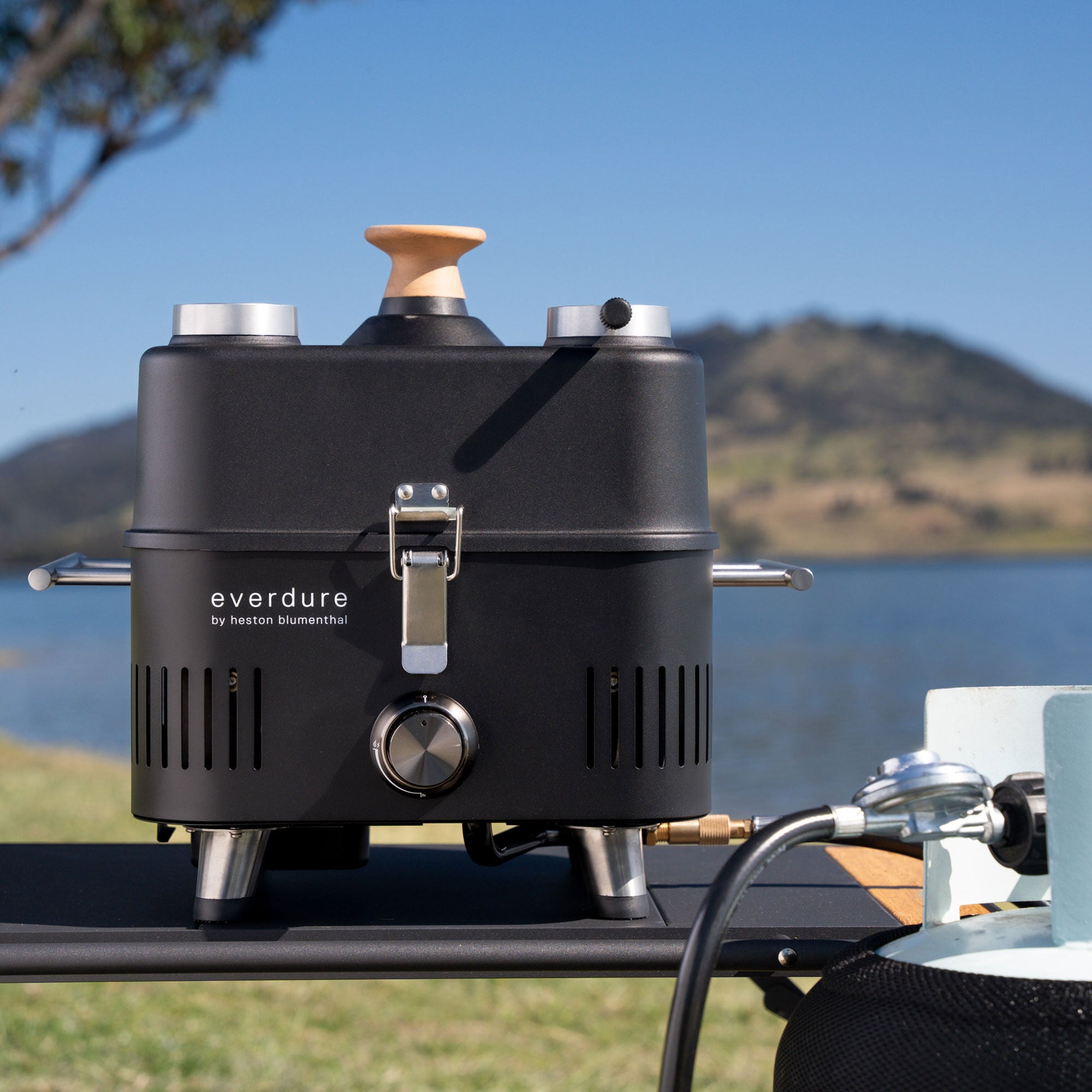 Everdure Cube Proflame 360 Gas BBQ, Black