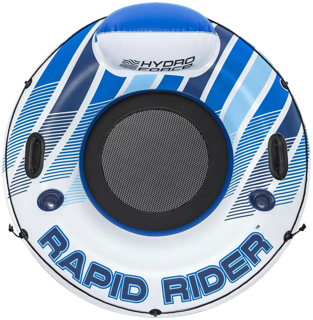 Hydro Force Rapid Rider Inflatable Tube, White, Blue