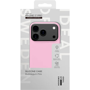 Ideal Of Sweden Silicone Case MagSafe iPhone 17 Pro, Bubblegum Pink