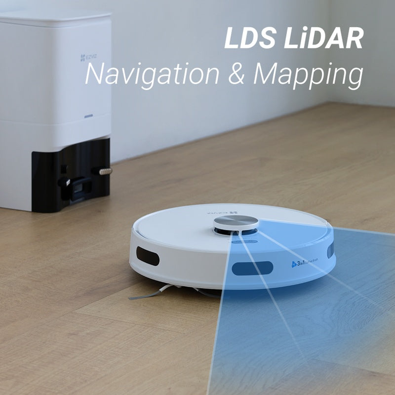 Ezviz RE5S Plus Robot Vacuum, White
