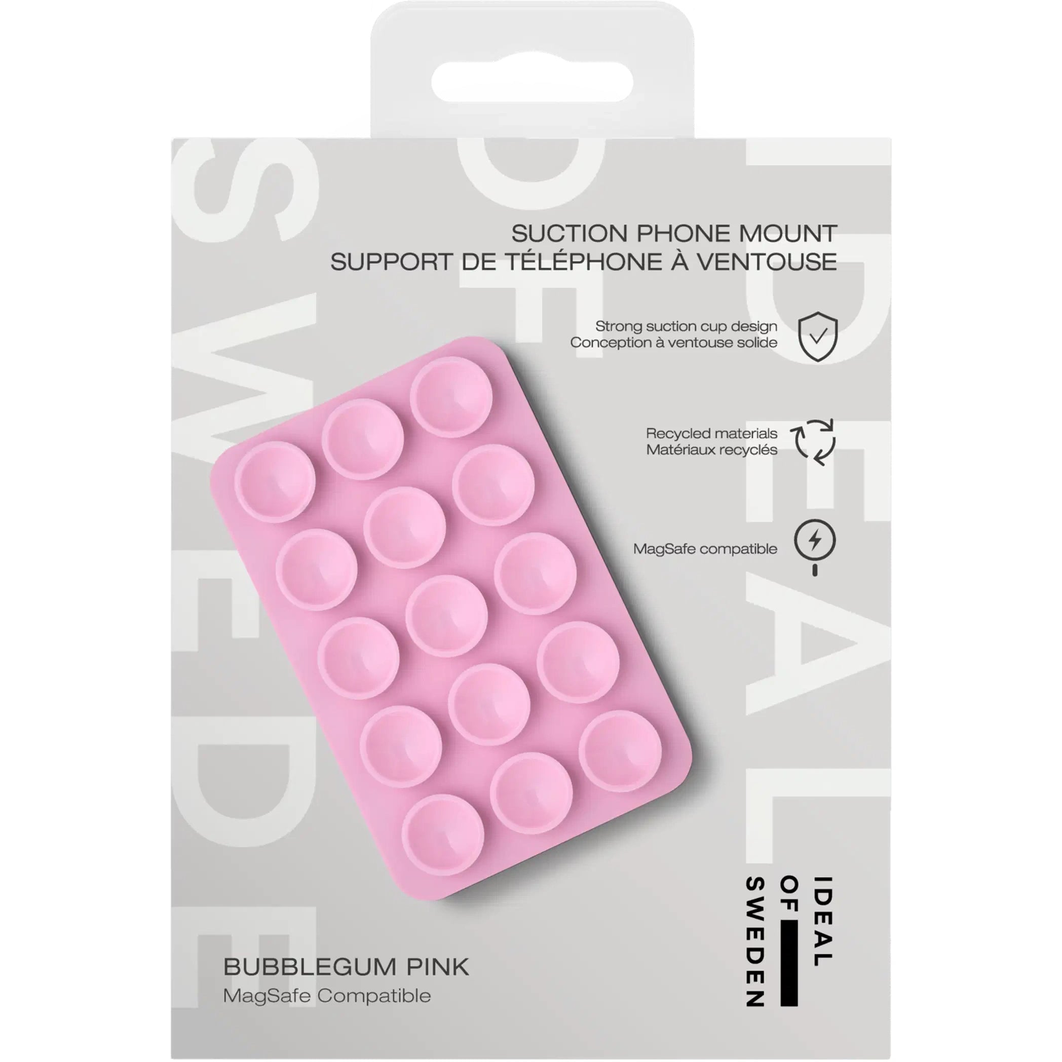 Ideal MagSafe Suction Phone Mount, Pink