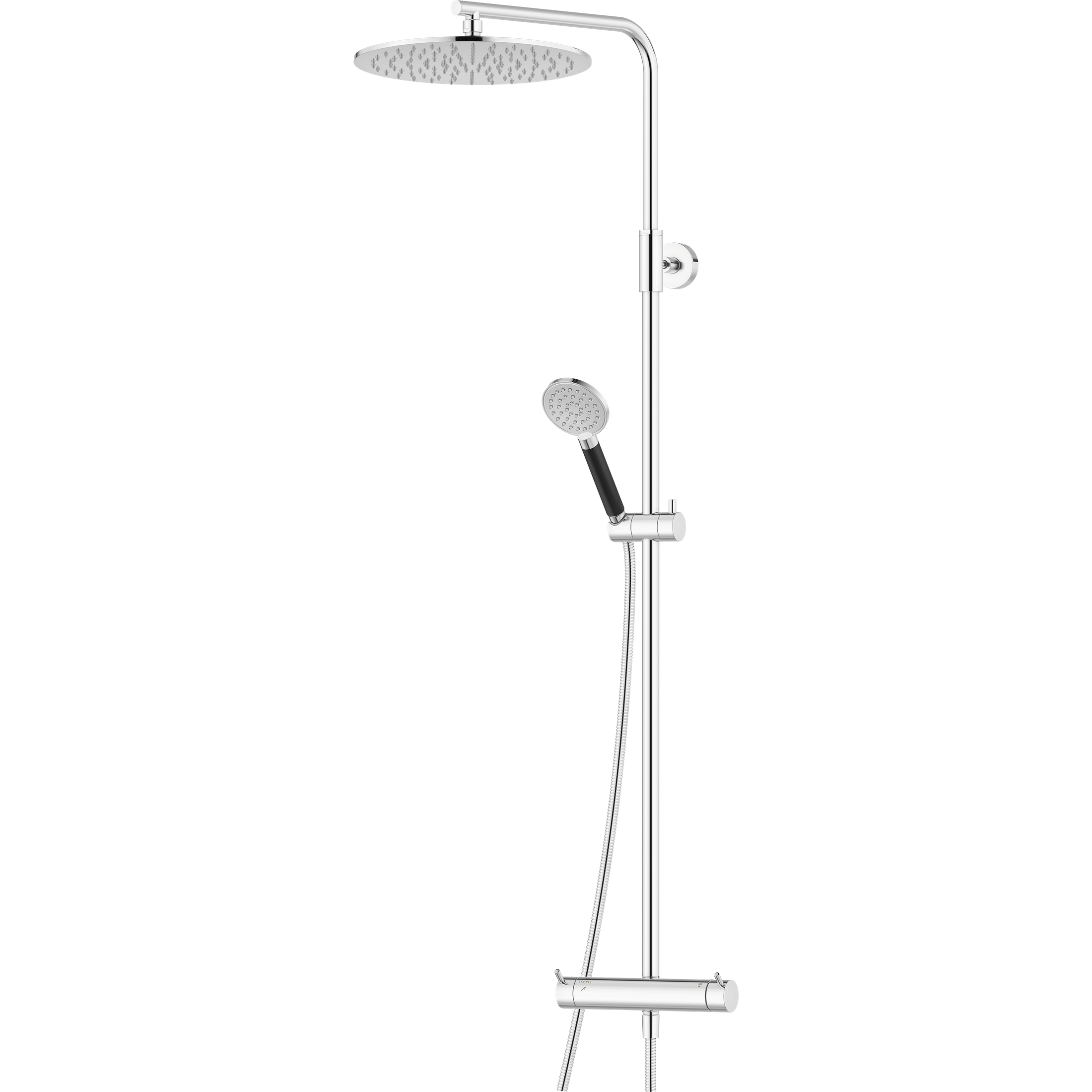 Mora Armatur INXX II Shower System Kit, 160 c/c, Chrome