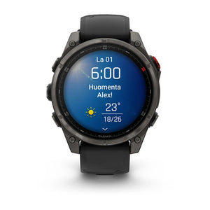 Garmin Fenix 8 Pro AMOLED 47mm Titanium Graphite/Black