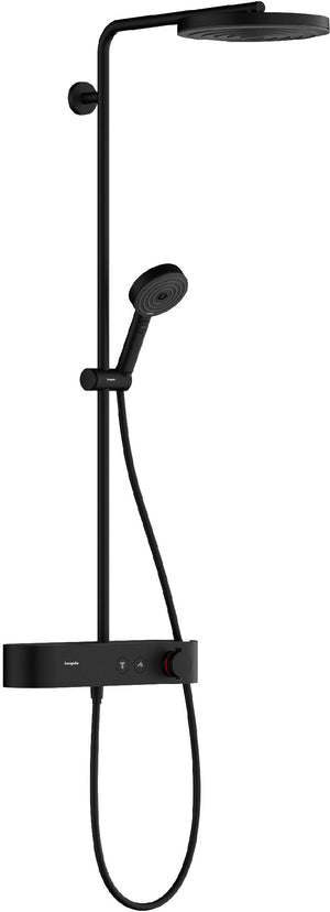 Hansgrohe Pulsify S Showerpipe 260 1jet With Thermostat, Matt Black