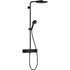 Hansgrohe Pulsify S Showerpipe 260 1jet With Thermostat, Matt Black