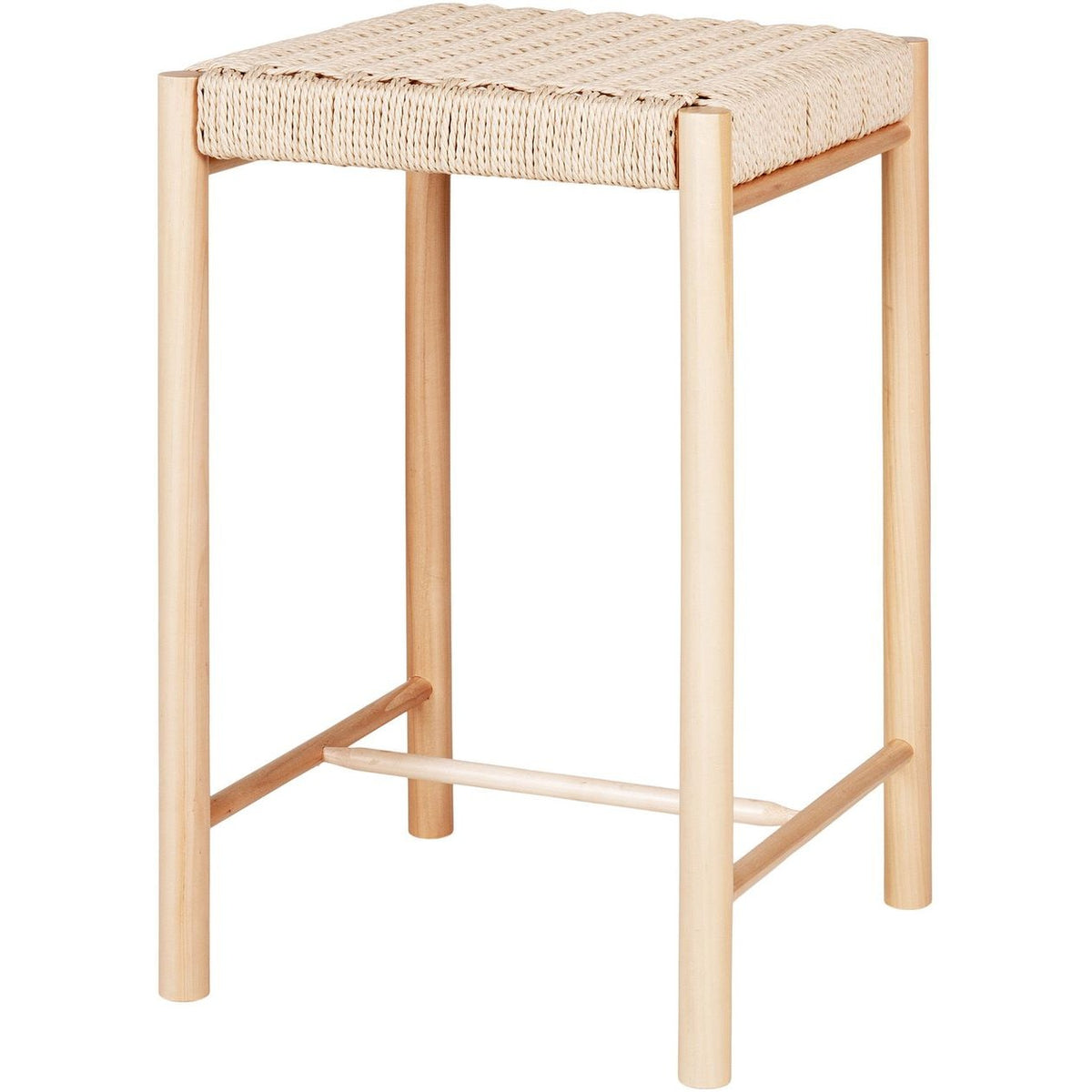 House Nordic Abano Bar Stool, Beige