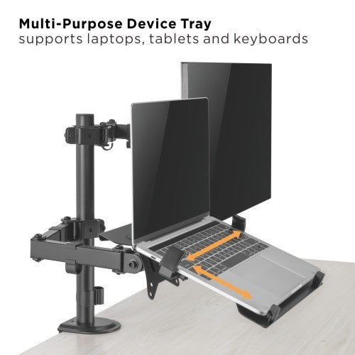 HiSmart 17-32 inch Monitor Mount and Notebook Stand