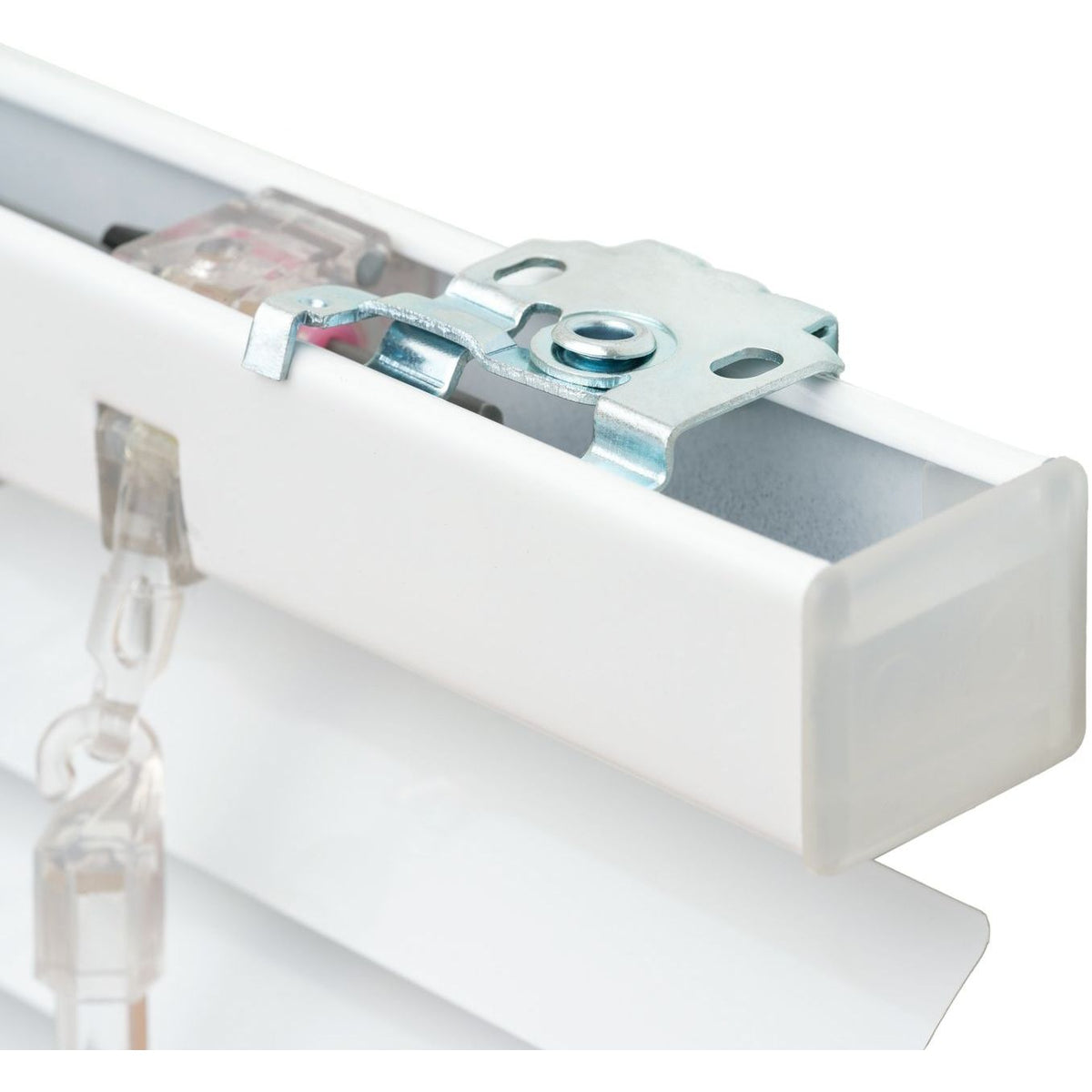 Ihanin Aluminum Venetian Blind, White, 25mm, 140x160cm