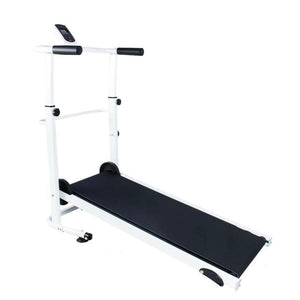 React Manual Walking and Running Treadmill - White