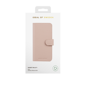 Ideal of Sweden iPhone 13/14/16e Wallet Case, Pink