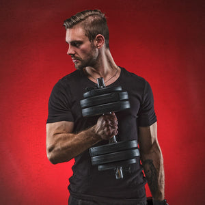 Fit'n Shape Adjustable Dumbbell Set, 15 kg