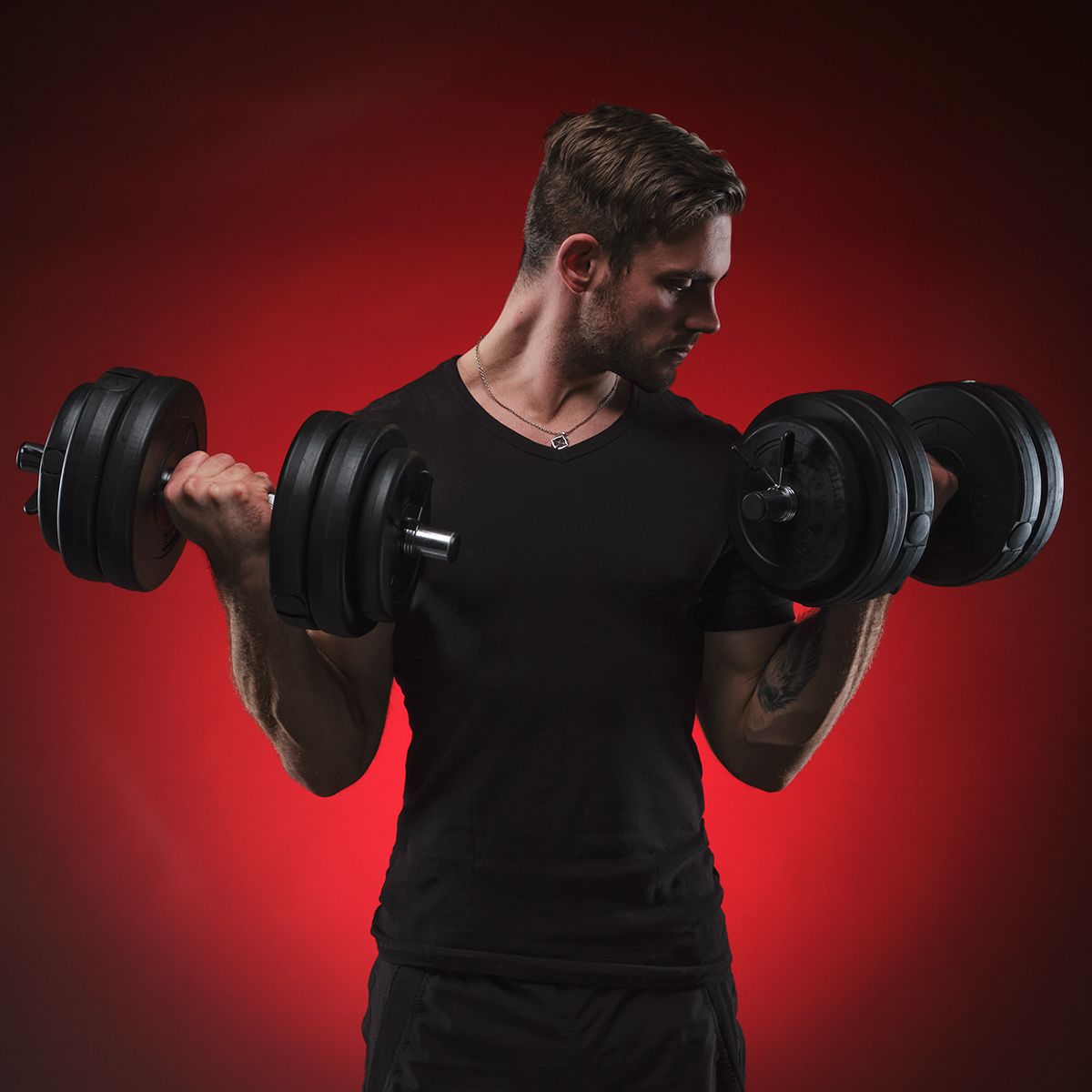 Fit'n Shape Adjustable Dumbbell Set, 15 kg