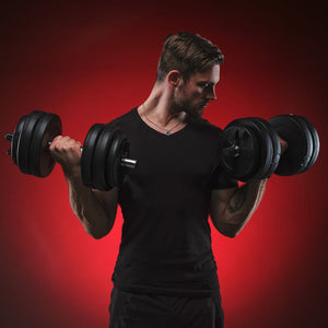 Fit'n Shape Adjustable Dumbbell Set, 15 kg