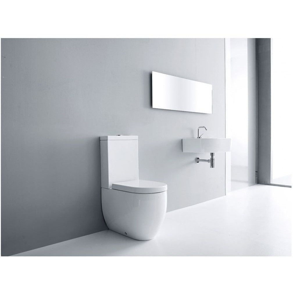 Lavabo Flo Soft-Close Hard Toilet Seat, White