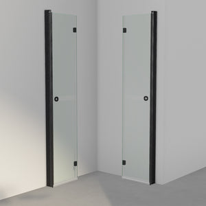 Inr Linc Angel Flex Shower Corner, Clear Glass
