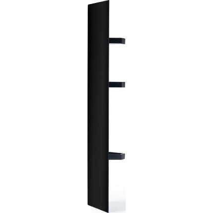 Macro Design Hide Corner Shower Shelf, Black