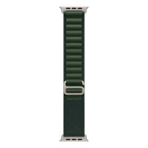 Apple Watch 49mm Alpine Loop, Dark Green, Small